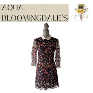 AQUA by BLOOMINGDALE'S Floral Dress. Size XSMALL